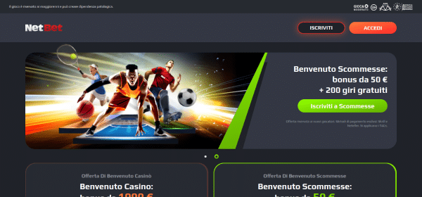 affiliazione netbet